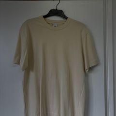 Zara Mens Cream T-Shirt
