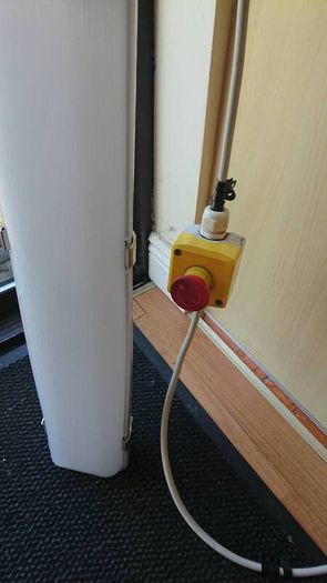 Tornado element protection LED Lamp with fitting clamps, cable and switch. Shed house clearance sale unwanted stuff gift car boot sale Spring sale now on garage workshop garden lamp Cordless Power Tools 12V 20V 40V