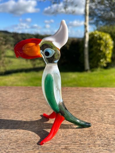 vintage Murano Toucan
