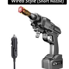 High Pressure Car Washer Gun Sprayer Nozzle Car Cleaning Garden Watering Washer Garden Water Jet 30bar Pressure 156W Power
