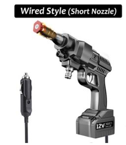 High Pressure Car Washer Gun Sprayer Nozzle Car Cleaning Garden Watering Washer Garden Water Jet 30bar Pressure 156W Power