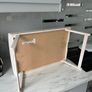 Folding Bed Tray / Laptop Table - White & Grey Image 4