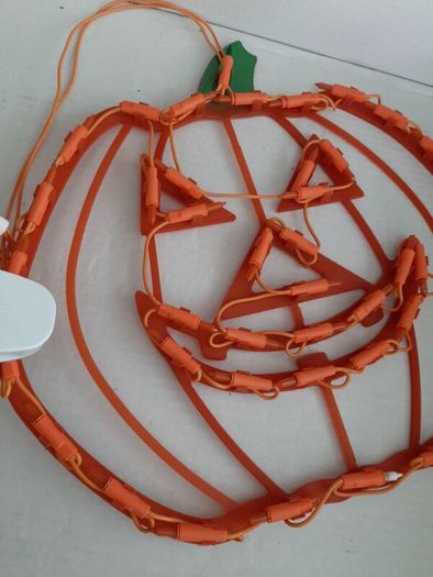 New Holloween pumpkin silhouette bunting and Skeleton