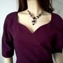Burgundy LK Bennett dress, size 12 Image 2