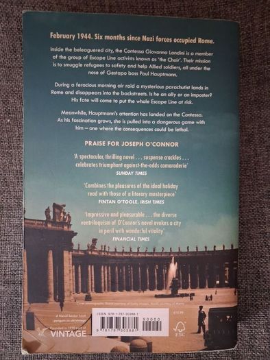 Joseph O' Connor / The Ghosts of Rome / Signed / 2025
