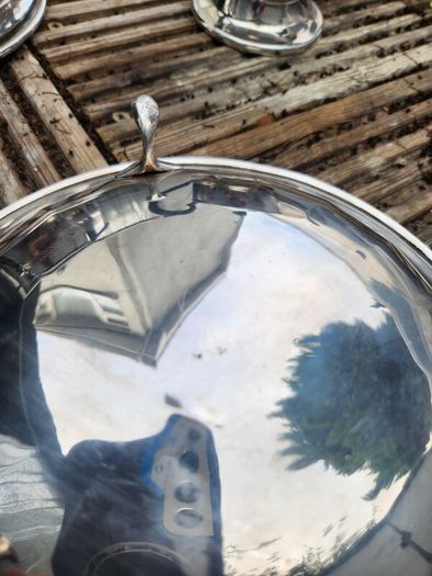 Silver plate x3
