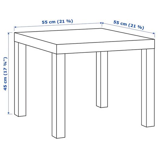 IKEA LACK coffee table, oak effect.