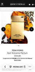 TOM FORD NOIR Extreme Parfum 100ml