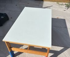 Kids  IKEA Table sits 4 small chairs