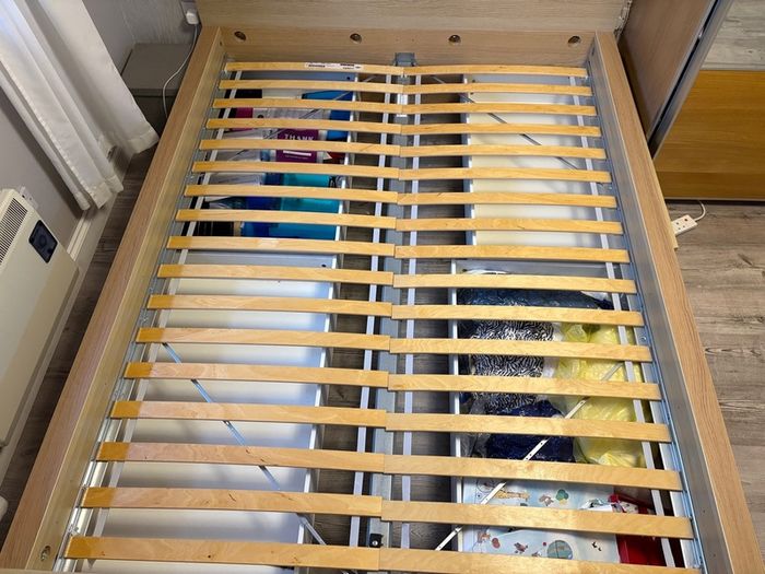Bed Frame King Size With 4 Storage Drawers