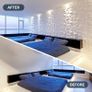 NEW SALE |  3D Wall Panels 19.7x19.7 Inch Wall Panels 12 Pack Wall Panelling Decorative Diamond Wall Tiles White for Living Room, Bedroom, Bathroom, Interior Home Wall Decor(50cmx50cm) Image 6