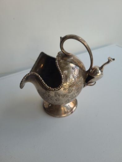 Edwardian silver sugar scuttle - John Turton & son