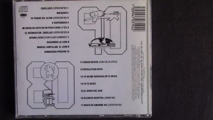 Los Fabulosos Cadillacs - Vasos Vacios CD