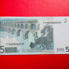 European Union  IRELAND   ( T ) 5 Euro. 2002. ( JCT )PLATE Code  K002  SCARCE ( Uncirculated )