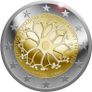 Cyprus 2 Euro Commemorative Coin 2020 - Institute of Neurology and Genetics. Coincard. BU Image 2