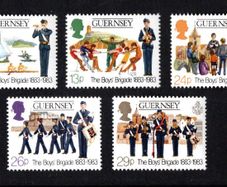 1983 Guernsey Centenary of The Boy's Brigade Commemorative Stamp First Day Cover Mint Never Hinged (MNH)
