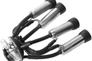 Milking Cluster, Milking Vacuum Pump Milk Cup Service Life 240CC Stainless Steel and Rubber