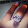 Sterling Silver 4ct Solitaire . Image 3