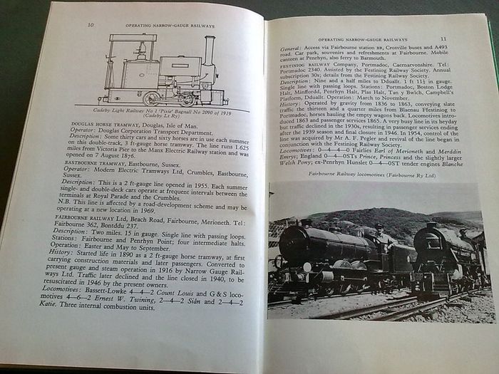 Railway enthuasiasts' handbook 1969-70