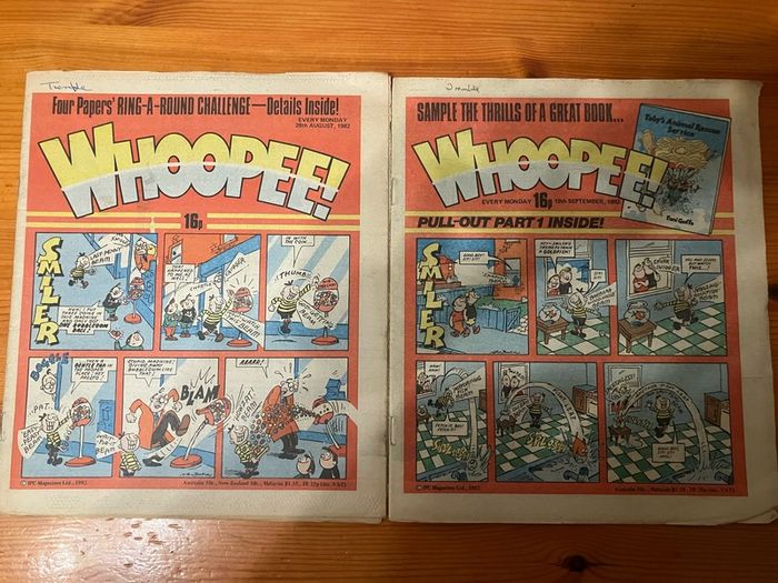 Comics: 'Whoopee !' 1982 (12 magazines)