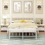 Small Double Bed Frame 4ft with Victorain Headboard and Footboard Image 7