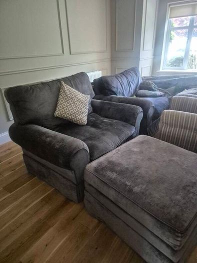 Free 2 x Cuddlers and matching footstool FREE