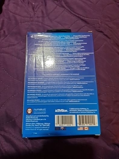 Numbskull crash bandicoot 4led charging cable