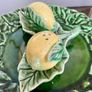 Vintage Collectable Portuguese Lemon Salt and Pepper Shakers Bordallo Pinheiro Image 5