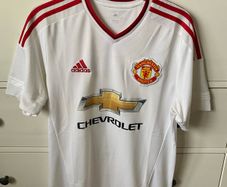 Original Adidas Manchester United men's jersey, size S, immaculate condition, barely used.