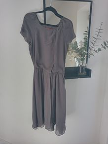 100% Silk Dress - French brand - Comptoirs des Cotonniers