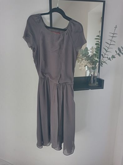 100% Silk Dress - French brand - Comptoirs des Cotonniers
