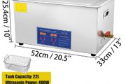 22L Ultrasonic Cleaner Lave-Dishes Portable Washing Machine Diswasher Ultrasound Home Appliances