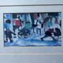 a pair of prints framed and glazed in a white frame Image 4