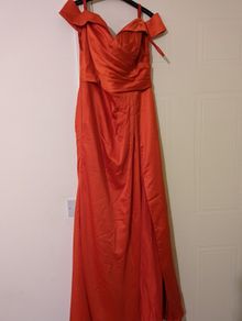 stunning red formal dress with side slit