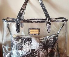 Christian Lacroix transparent tote bag