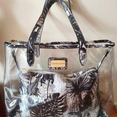 Christian Lacroix transparent tote bag