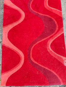 Large red mat