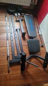 ProForm Multi-Function Weight Bench + Decathlon 50kg Weight Set
