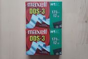 MAXELL DDS-3 12 GB 125m Digital Data Storage 2 Cartridge Tapes NEW SEALED