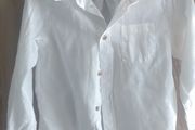 H&amp;m boy linen cotton shirt 6/7 years old never worn