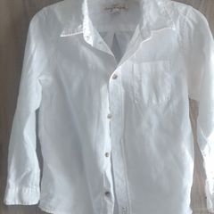 H&m boy linen cotton shirt 6/7 years old never worn