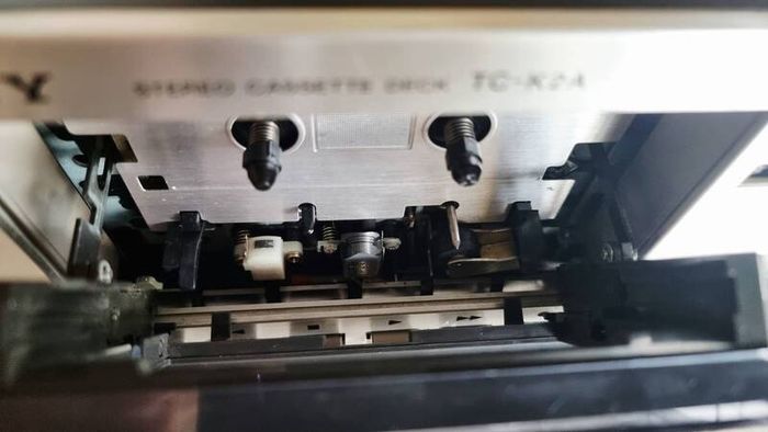 From 1977 Sony TC-K 2 A Cassette deck, Made in Japan.