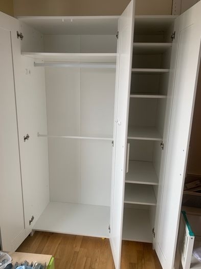 BRIMNES Wardrobe 3 doors