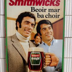 Smithwicks Tin Metal Sign
