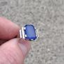 Stunning Art Deco Blue Chalcedony Ring Image 2