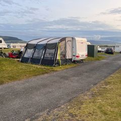Caravan awning