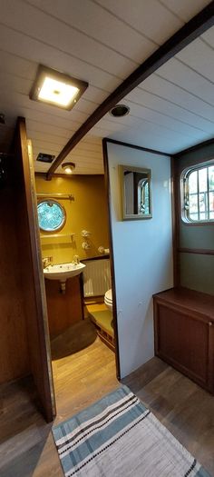 52' Sagar Marine widebeam barge for off grid living