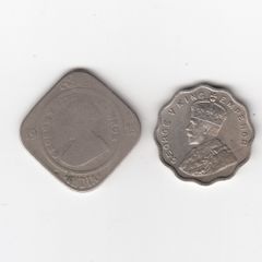 India, 2 x coins (No: 389)