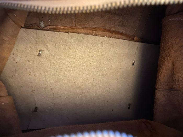 Large Vintage Leather Hold- All