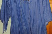 Denim Long Top. Size 10